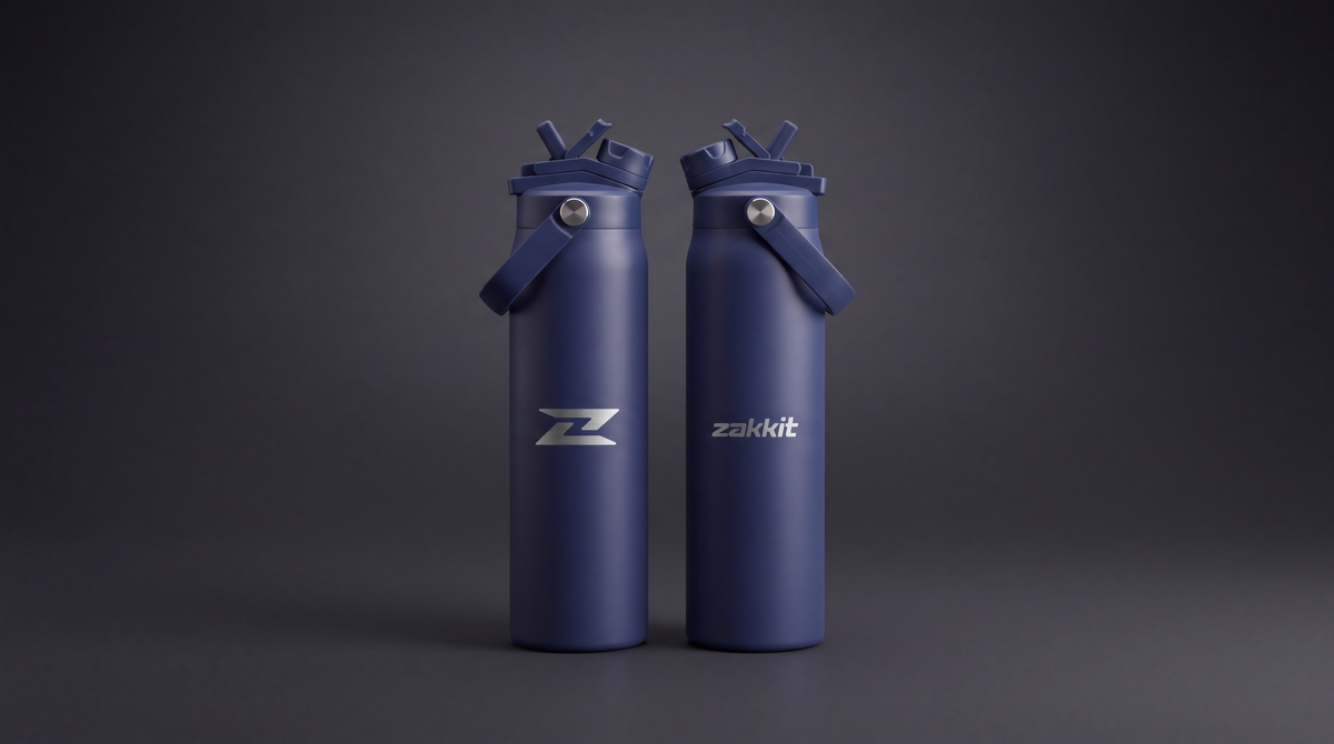 Zakkit THIRST Insulated Water Bottle - Blue