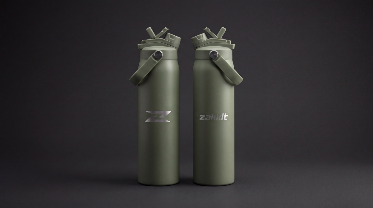 Zakkit THIRST Insulated Water Bottle - Green